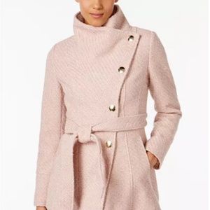 INC International Concepts  Textured Wrap Coat